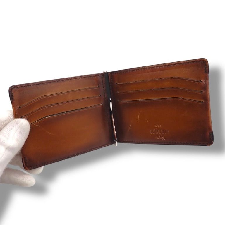 Berluti ベルルッティ マネークリップ フィギュア アッサオ 折り財布