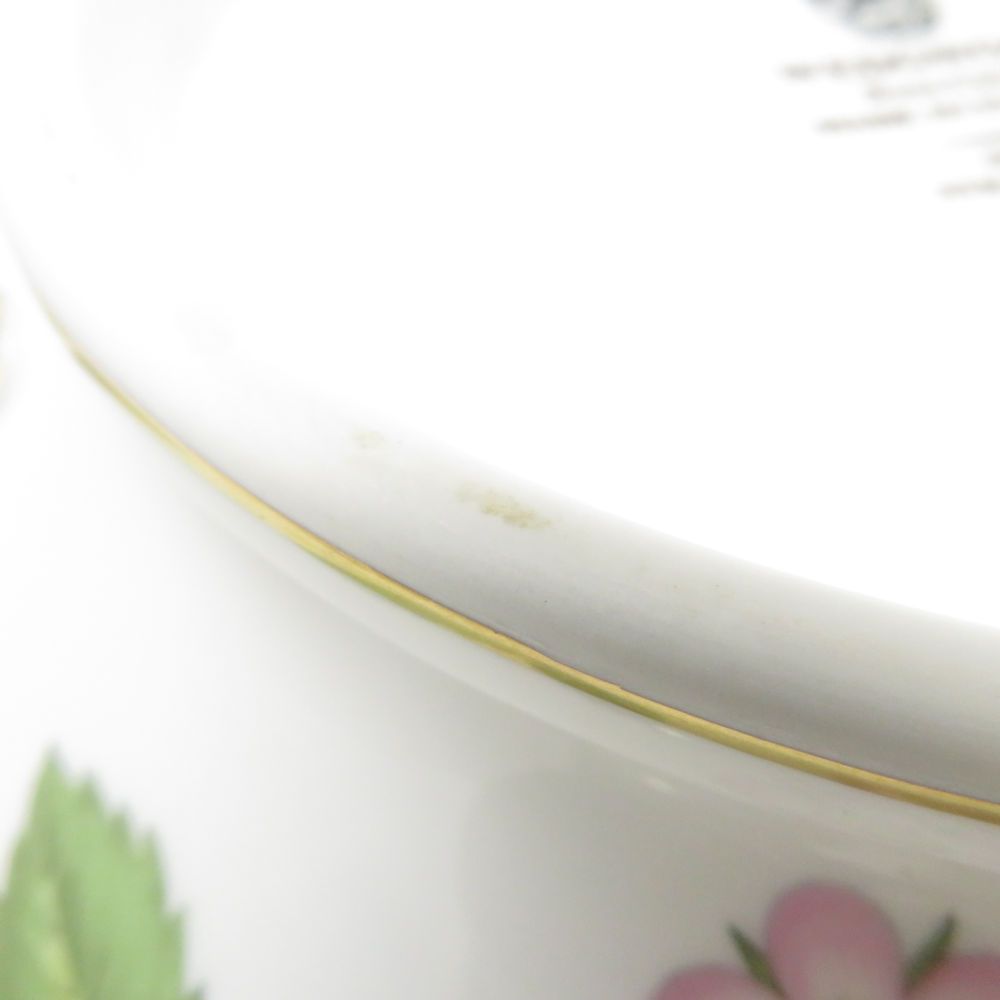 WEDGWOOD ウェッジウッド ワイルドストロベリー スープチューリン 黒壺