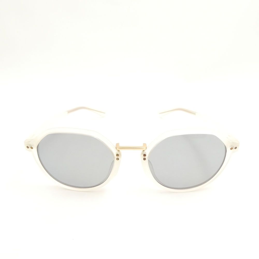 美品 OWL MILS アウルミルズ BLUE LABEL BL-004 サングラス 52 19-142 アウトドア マットホワイト レンズカラーグ AD1519 美品 OWL MILS アウルミルズ BLUE LABEL BL-004 サングラス 52 19-142