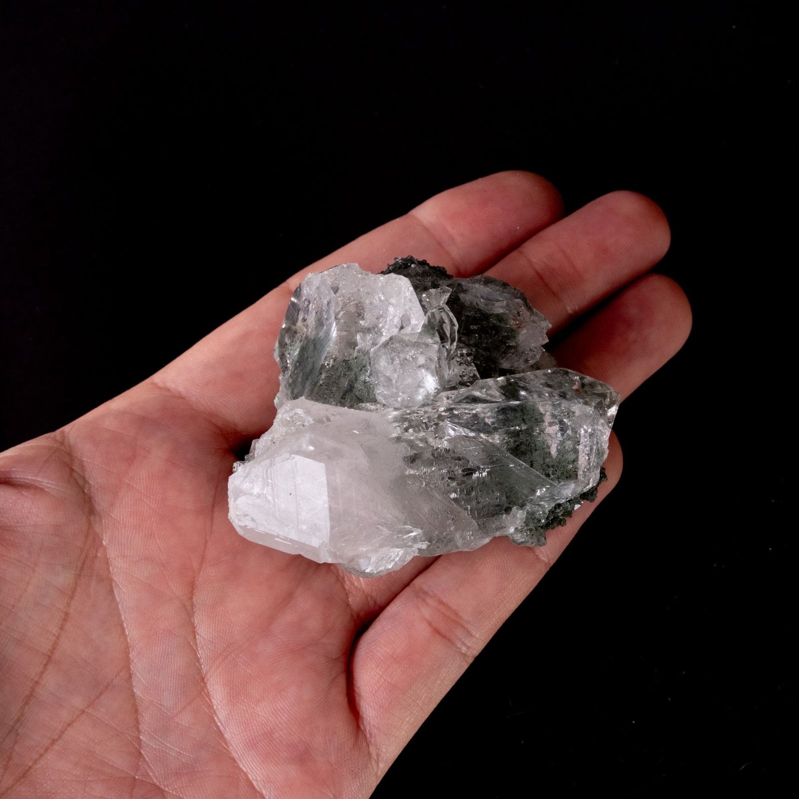 ヒマラヤ水晶 原石 一点物 ヒマラヤ水晶原石 124 5g ルチル・クロー
