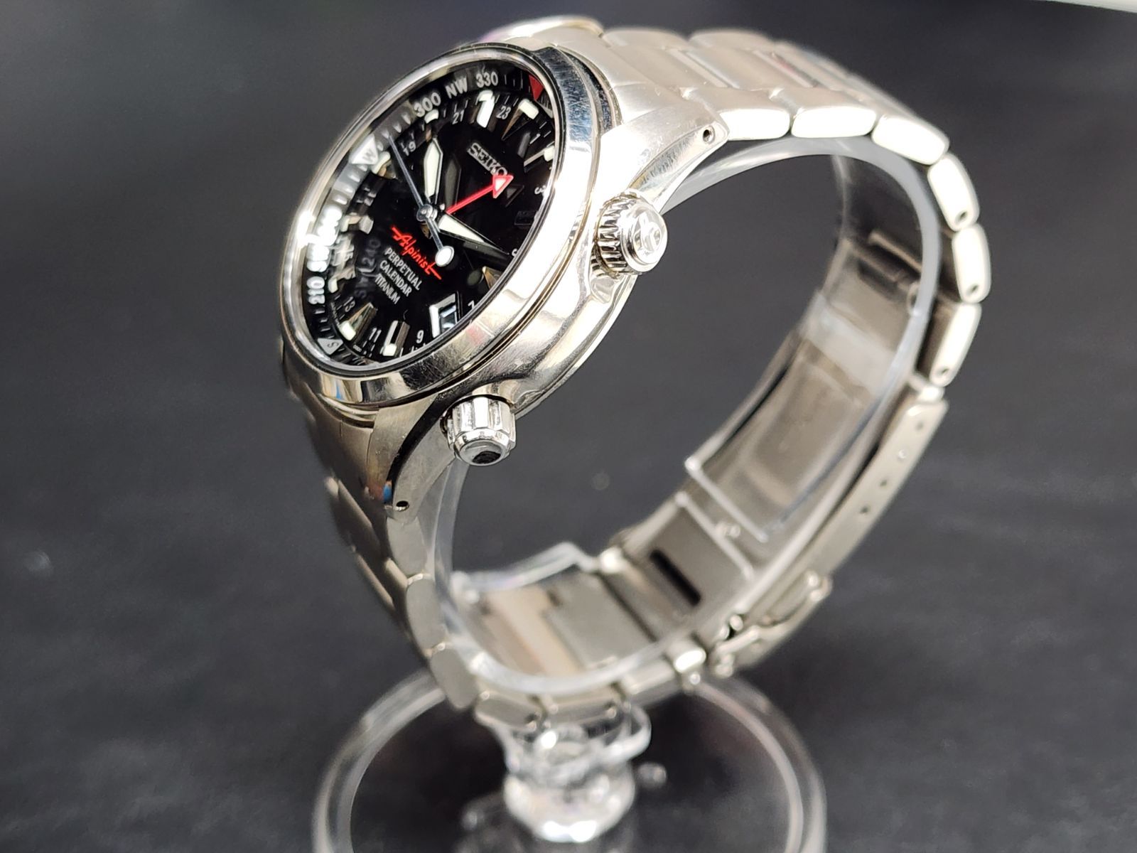 稼働品】SEIKO PROSPEX セイコー プロスペックス アルピニスト 8F56 