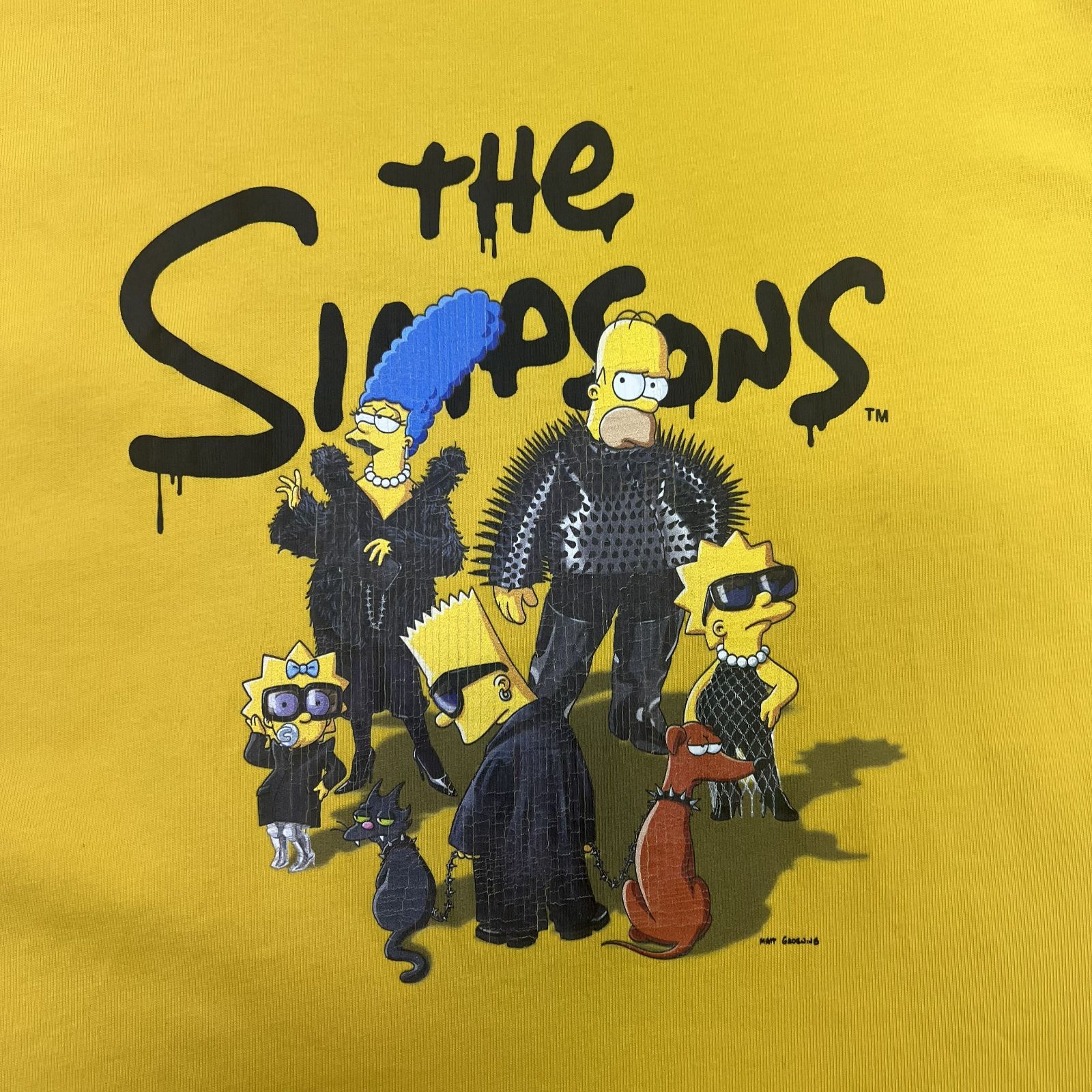BALENCIAGA × The Simpsons 21AW Oversized Tee オーバーサイズTシャツ 