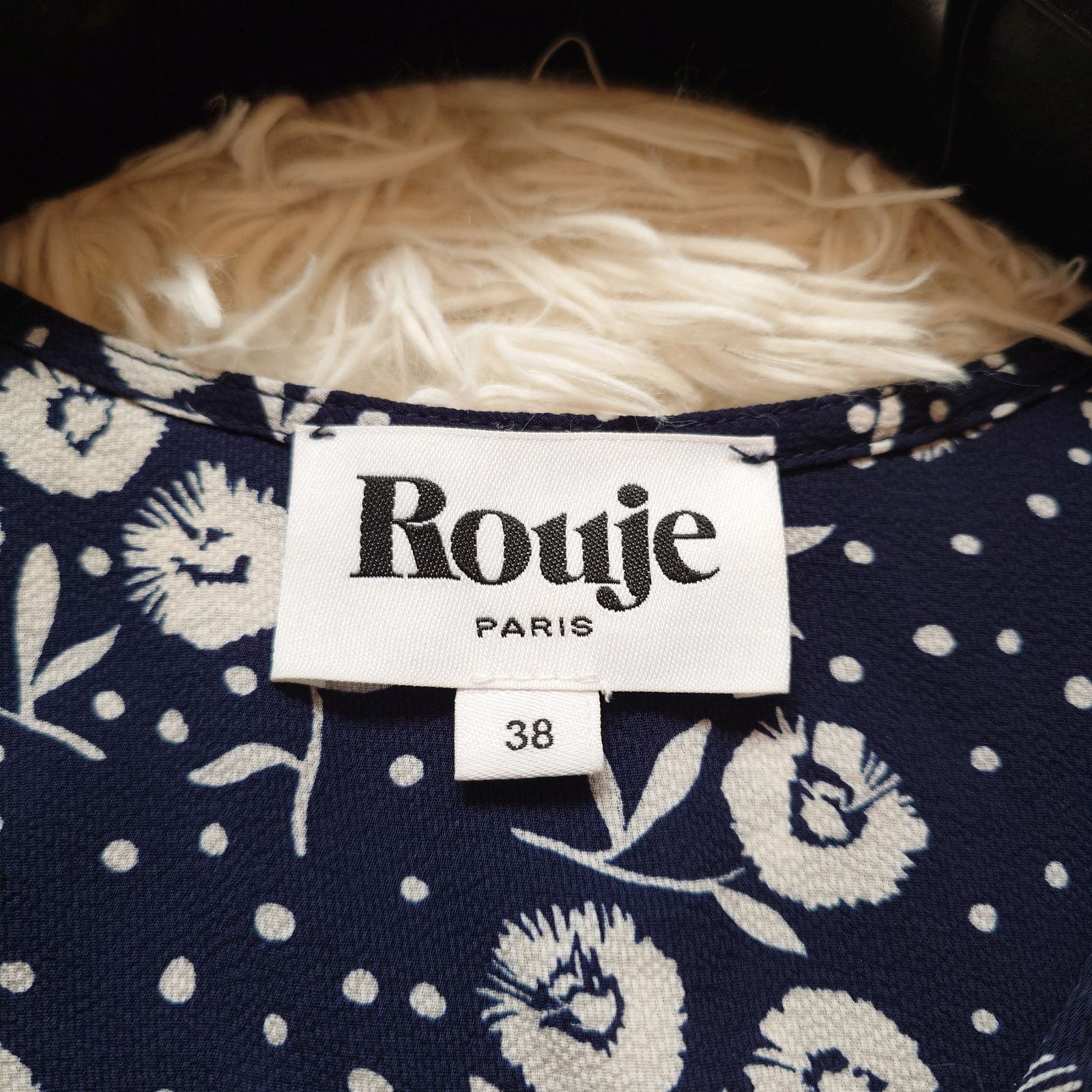 美品 ルージュ Rouge イエナ IENA 花柄 フラワー ブラウス シャツ