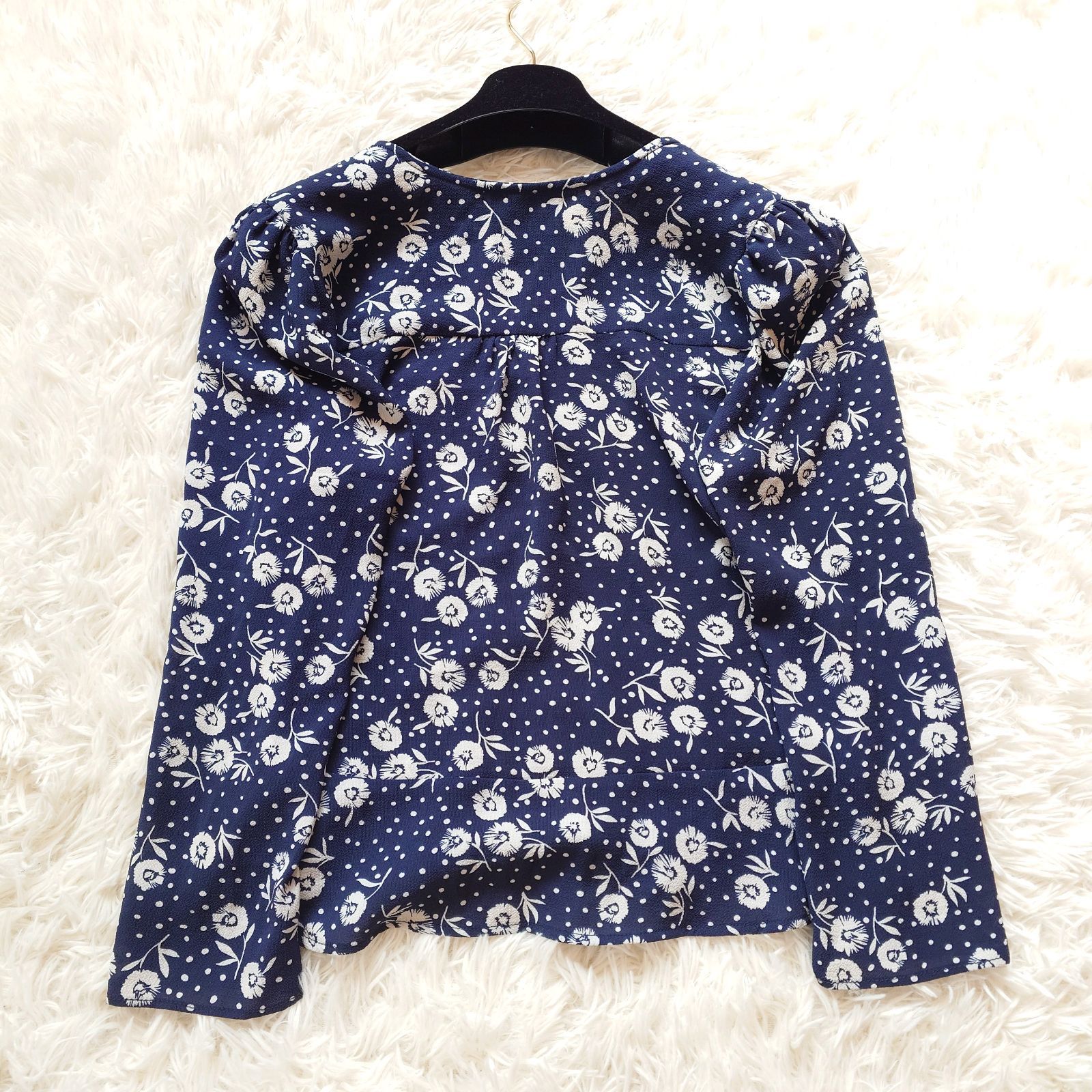 美品 ルージュ Rouge イエナ IENA 花柄 フラワー ブラウス シャツ