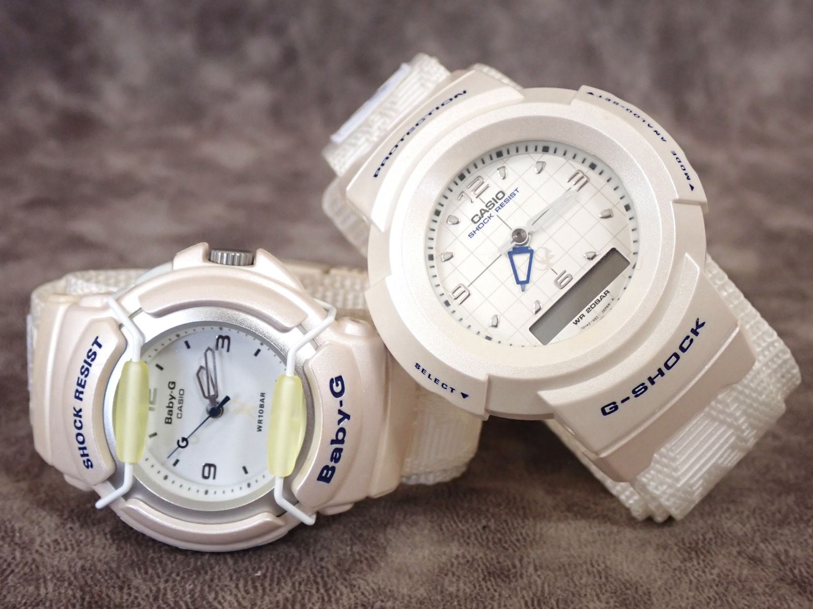 希少/不動品】1999年 ラバコレ ドラゴン＆魔女 G-SHOCK ペアセット