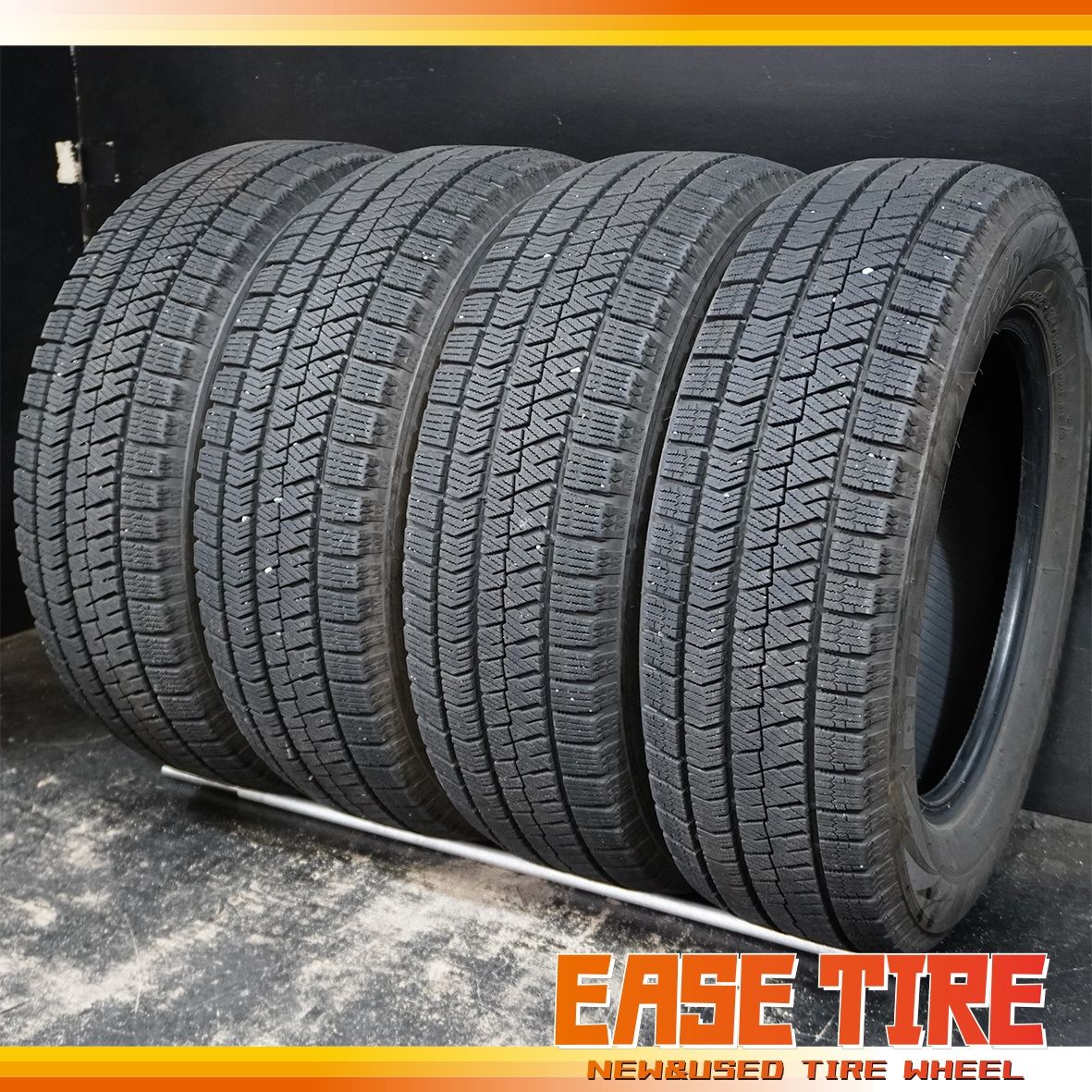 23年製 バリ山 ブリヂストン BLIZZAK VRX2 195/65R15 4本セット 