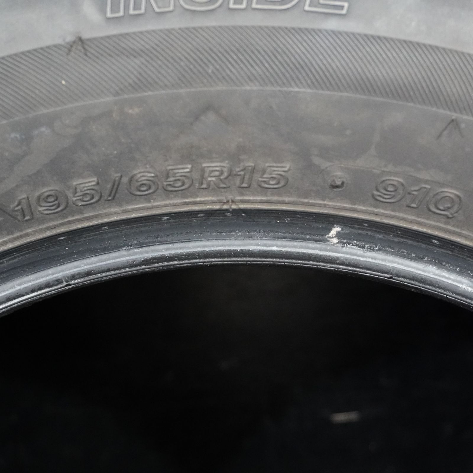 23年製 バリ山 ブリヂストン BLIZZAK VRX2 195/65R15 4本セット 