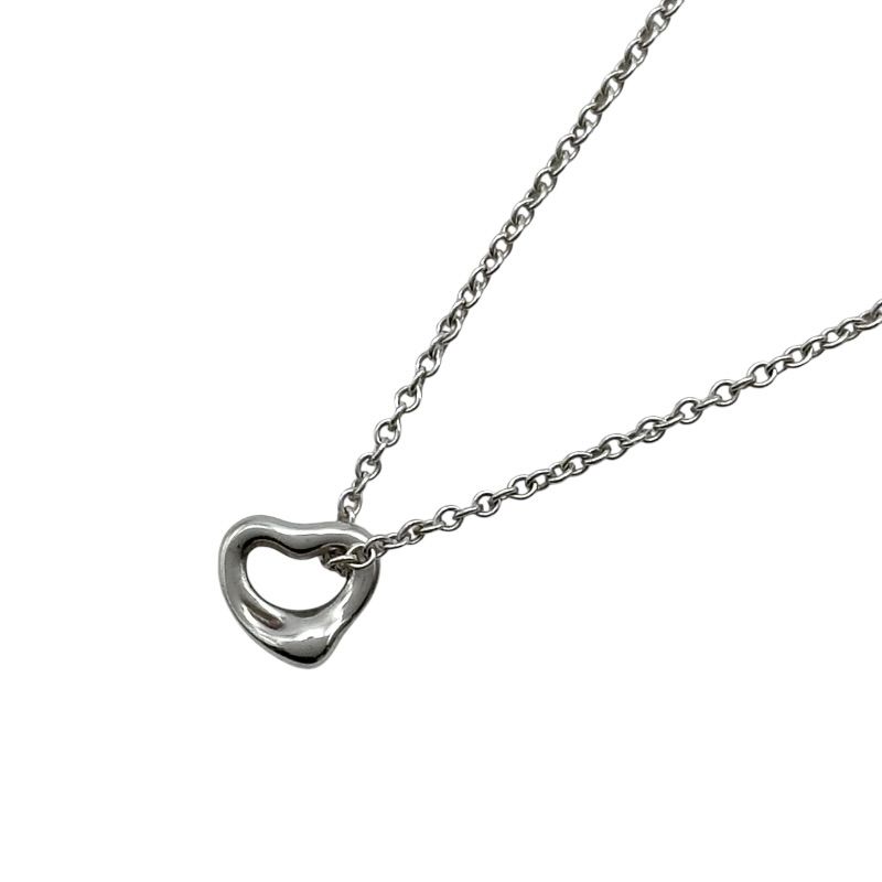 ティファニー TIFFANY＆CO オープンハートネックレス シルバー Ag925