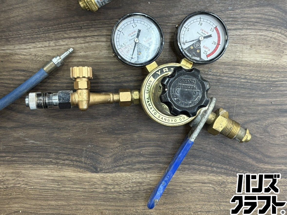 〇【送料無料】ヤマト産業 酸素用圧力調整器/アセチレン用調整器/ガス