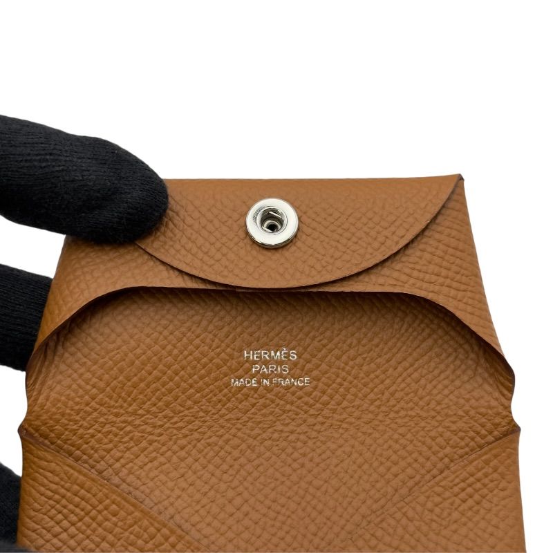 エルメス HERMES バスティア Z刻 ゴールド シルバー金具 エプソン