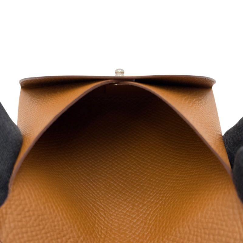 エルメス HERMES バスティア Z刻 ゴールド シルバー金具 エプソン