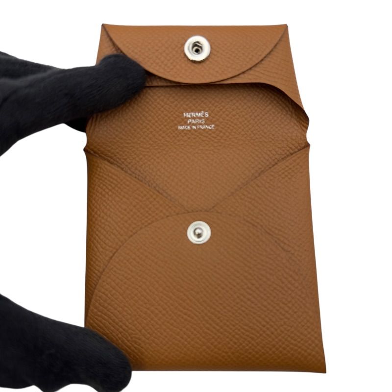 エルメス HERMES バスティア Z刻 ゴールド シルバー金具 エプソン