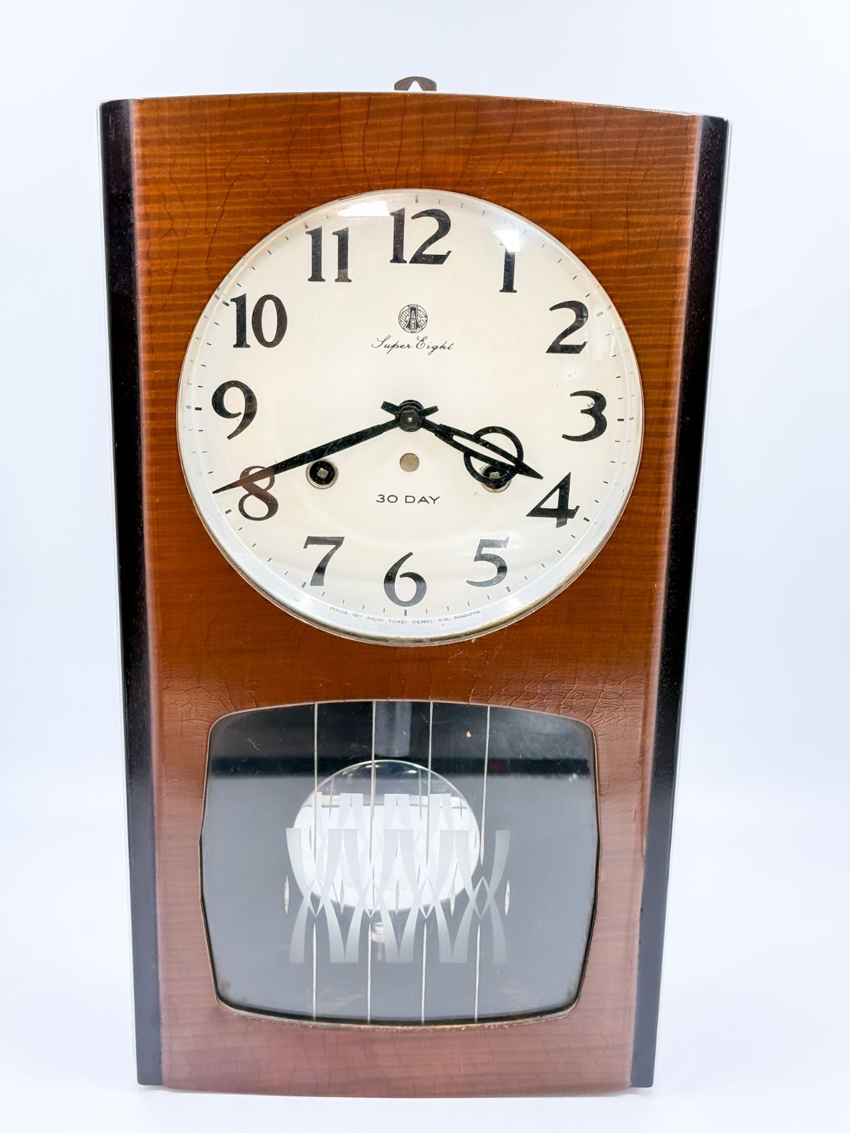 愛知時計電機 Super Eight 30DAY 振り子時計 動作品 レトロ - メルカリ