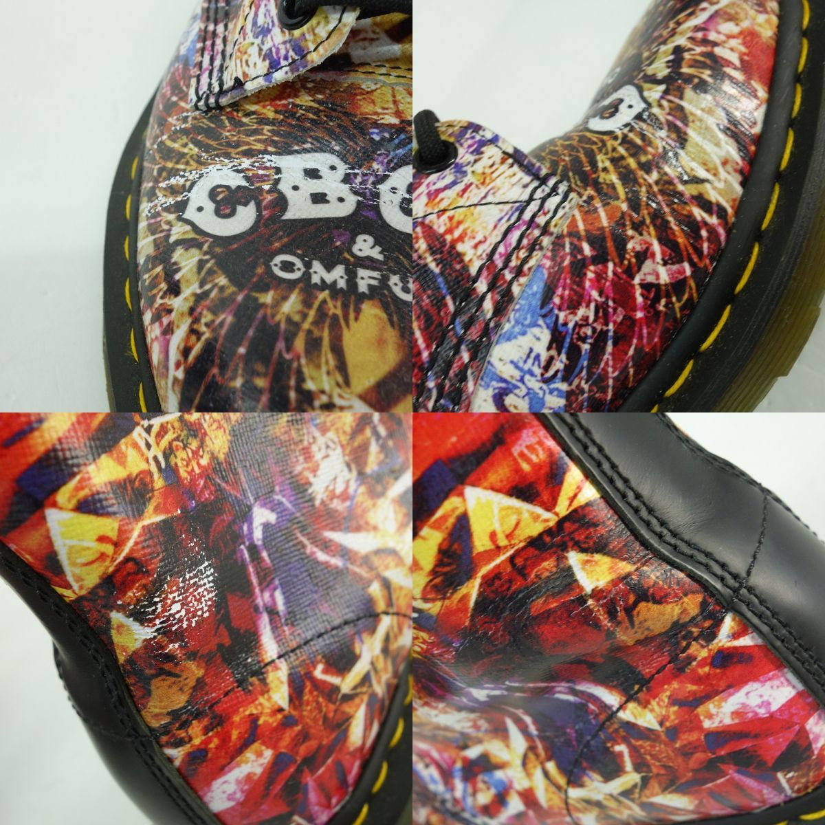 【限定品】Dr.Martens × CBGB&OMFUG 8ホールブーツ27cm Dr.Martens × CBGB & OMFUG ドクターマーチン 1460 8ホールブーツ UK7