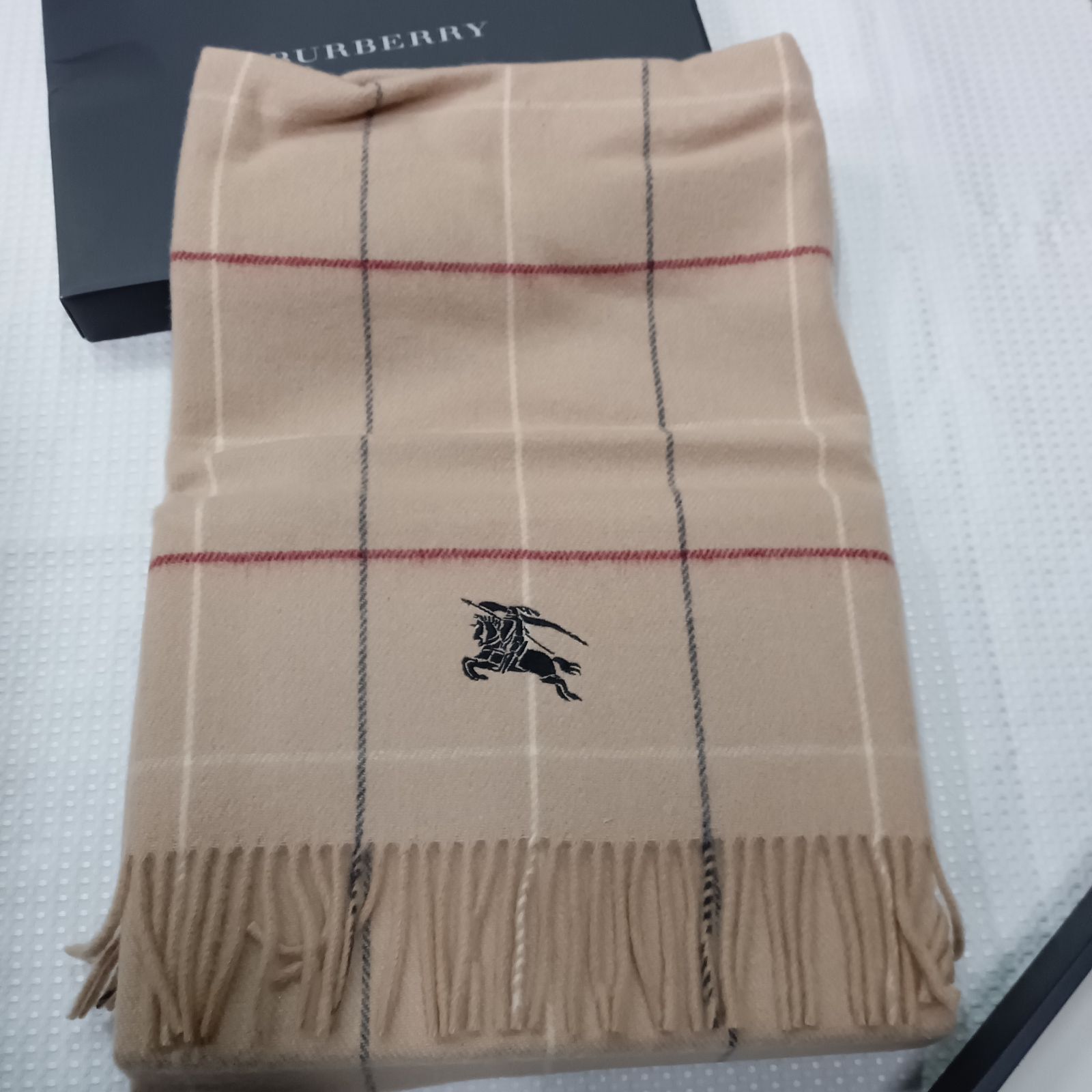 バーバリー Burberry ひざ掛け ウール 未使用 管理番号m - メルカリ