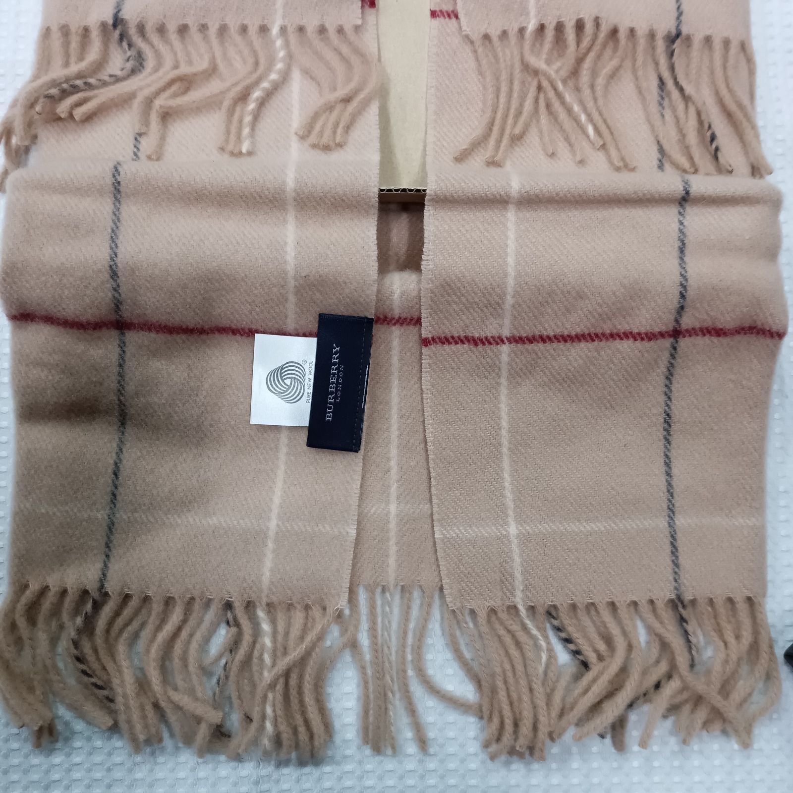 バーバリー　ウールひざ掛け　未使用品 バーバリー Burberry ひざ掛け ウール 未使用 管理番号m - メルカリ