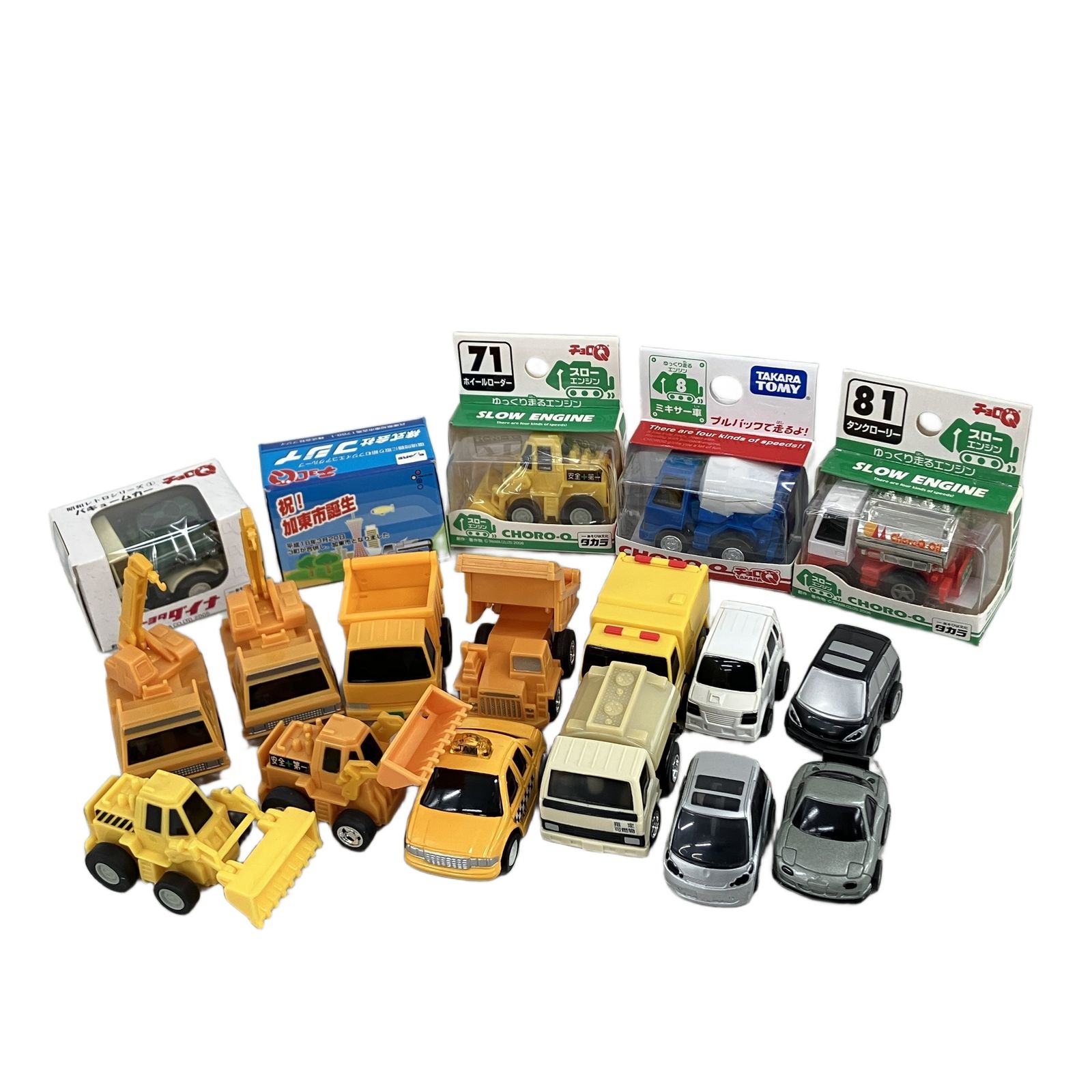TAKARATOMY チョロQ ゆっくり走るエンジン 8 ミキサー車 タカラ チョロ