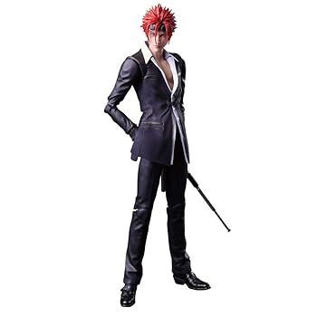 アート用品 ファイナルファンタジーVII リメイク PLAY ARTS改 レノ PVC