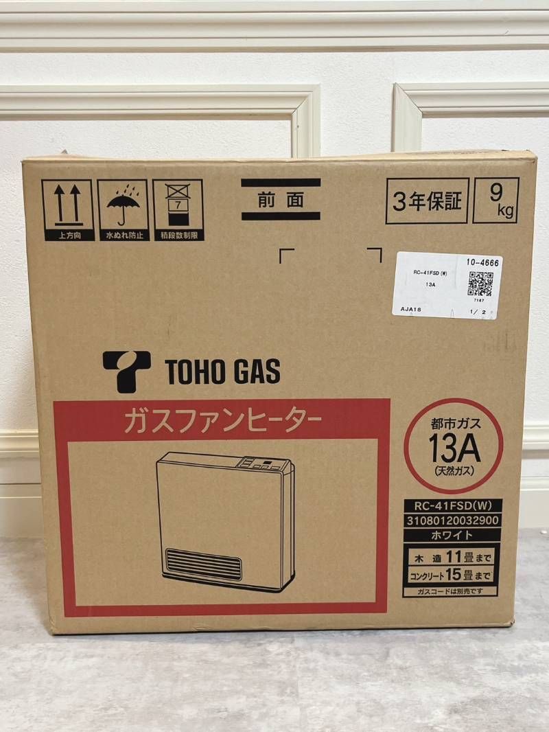 Rinnai ガスファンヒーター 都市ガス RC-41FSD RC-K4001E-1 13年製 
