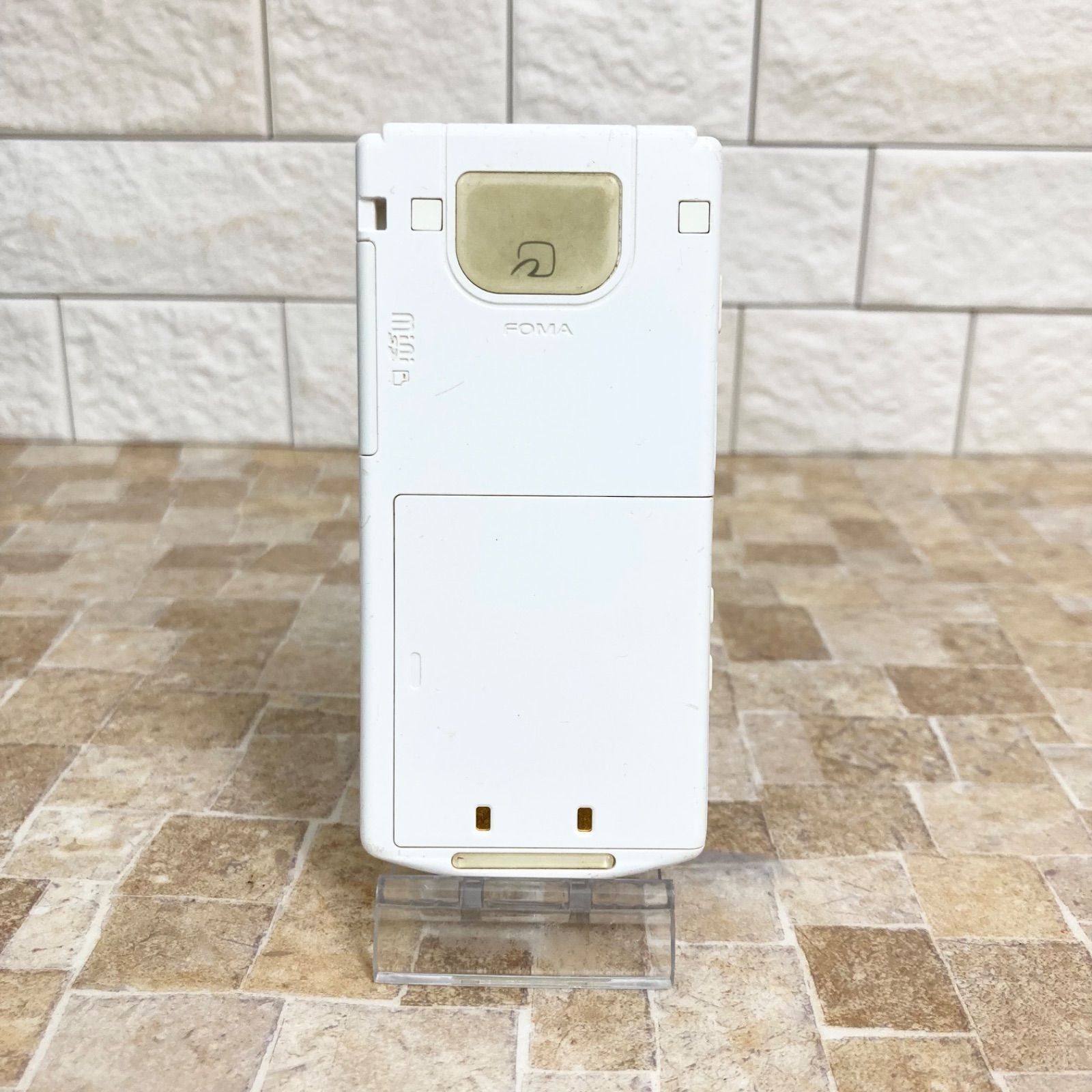 初期化済】NTT docomo FOMA P902i ホワイト×ブーケグラス パナソニック