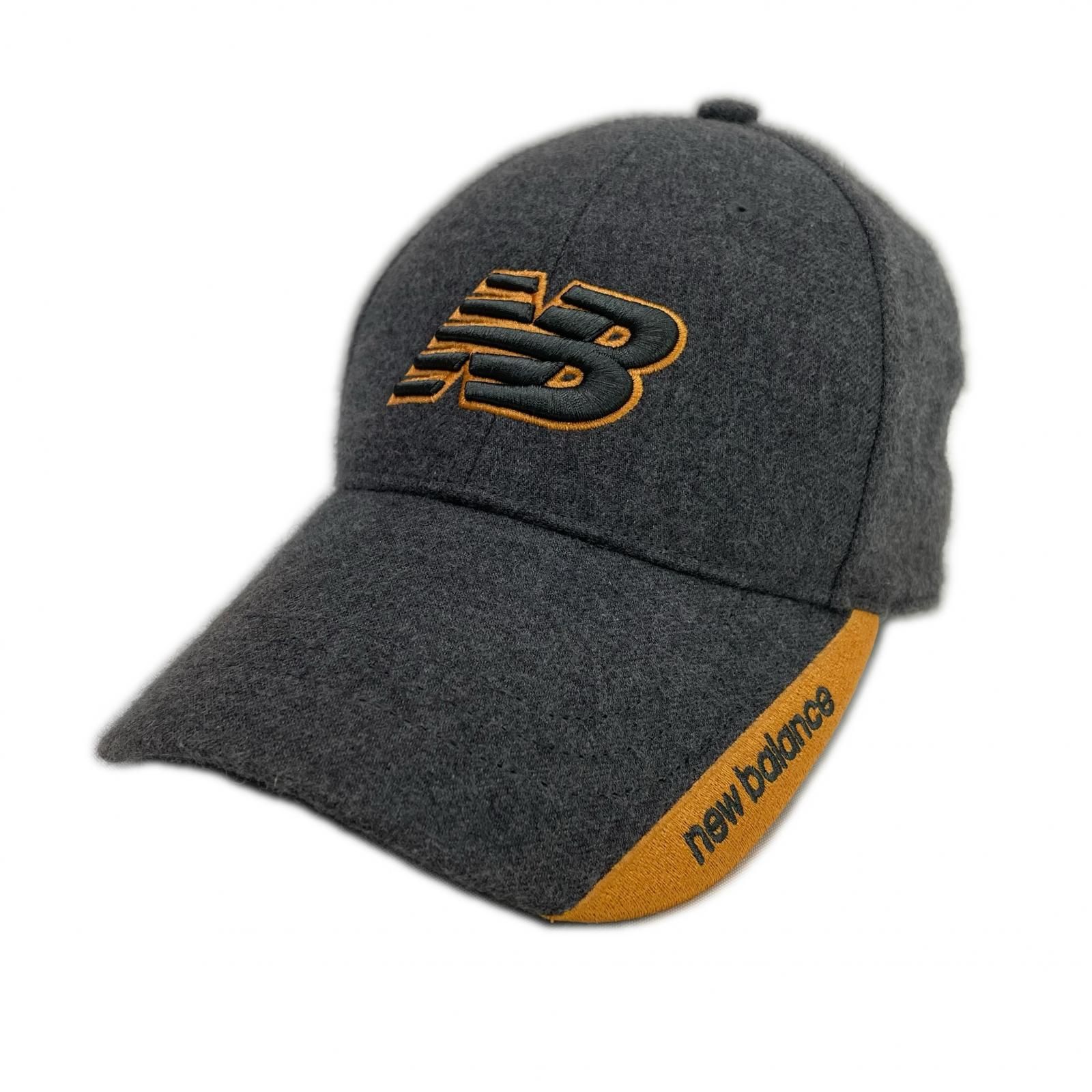  ニューバランスゴルフ New Balance golf キャップ フリー グレー 秋冬素材