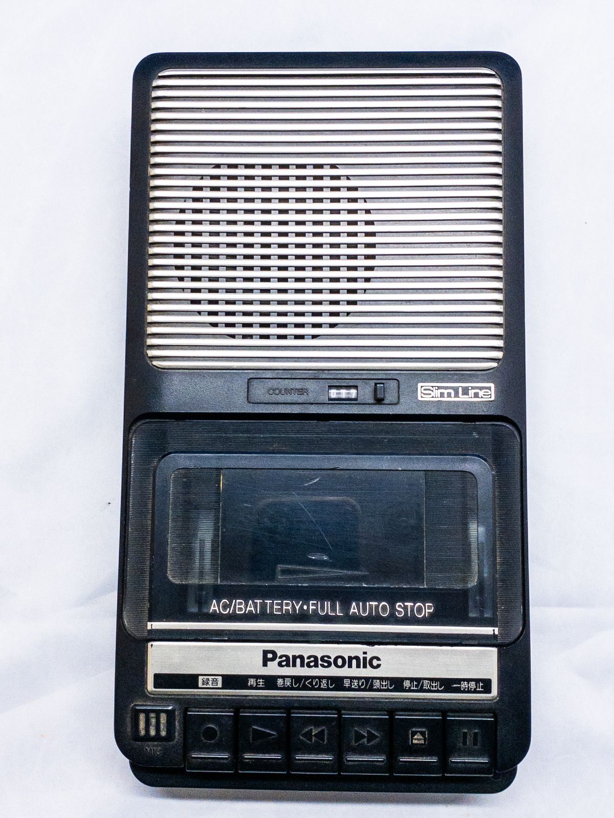 昭和レトロ】 Panasonic RQ-2112 ポータブルカセットレコーダー 