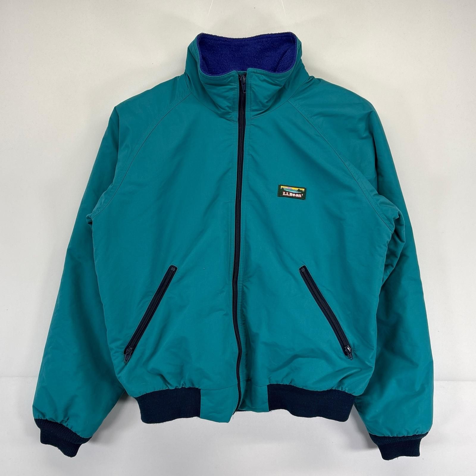古着 エルエルビーン L.L.Bean ナイロンジャケット ウォームアップ 