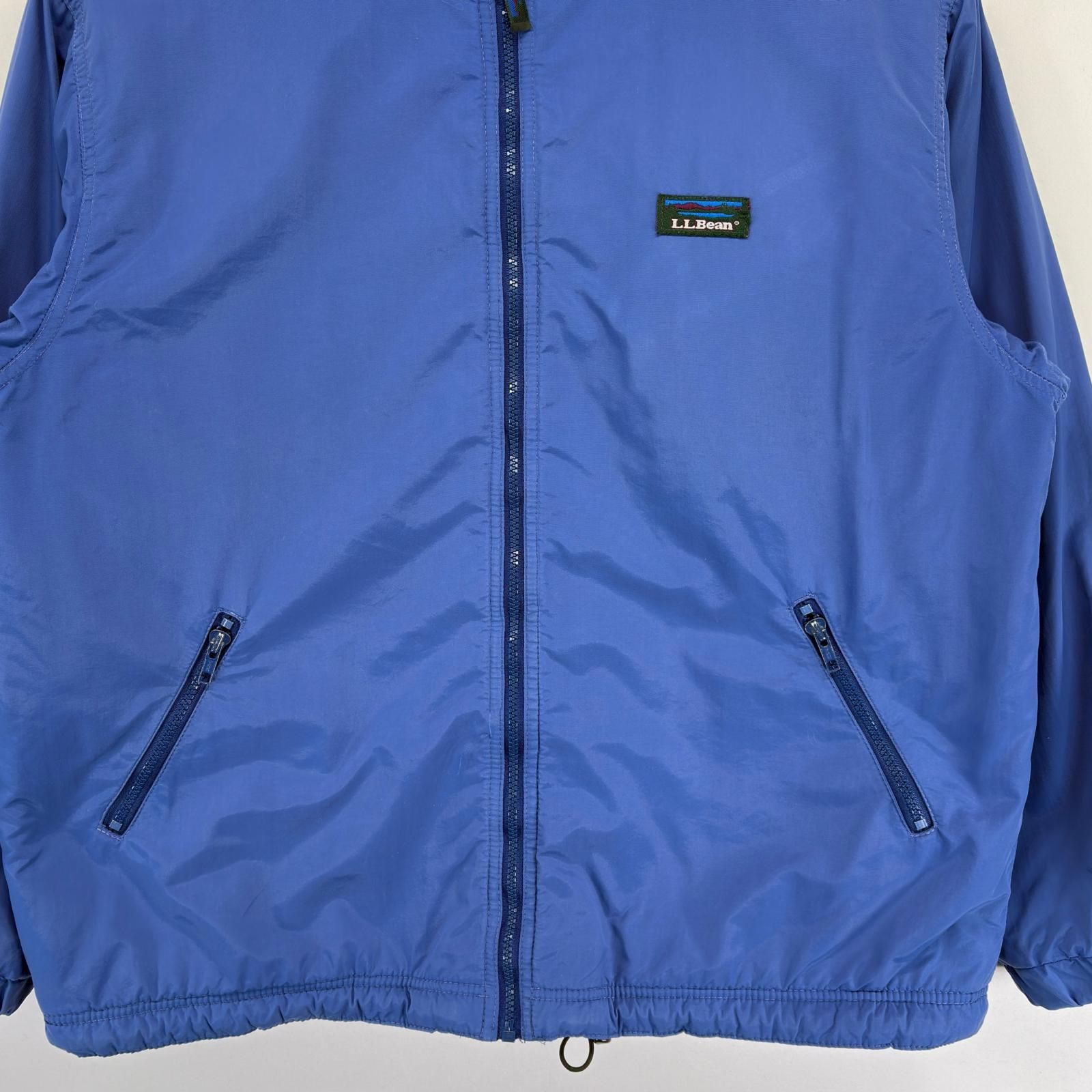 古着 エルエルビーン L.L.Bean ナイロンジャケット ウォームアップ 