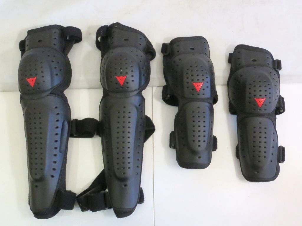 【228299】 MTB　DAINESE　ダイネーゼ　KNEE&ELBOW ニー＆エルボー プロテクター ブラック