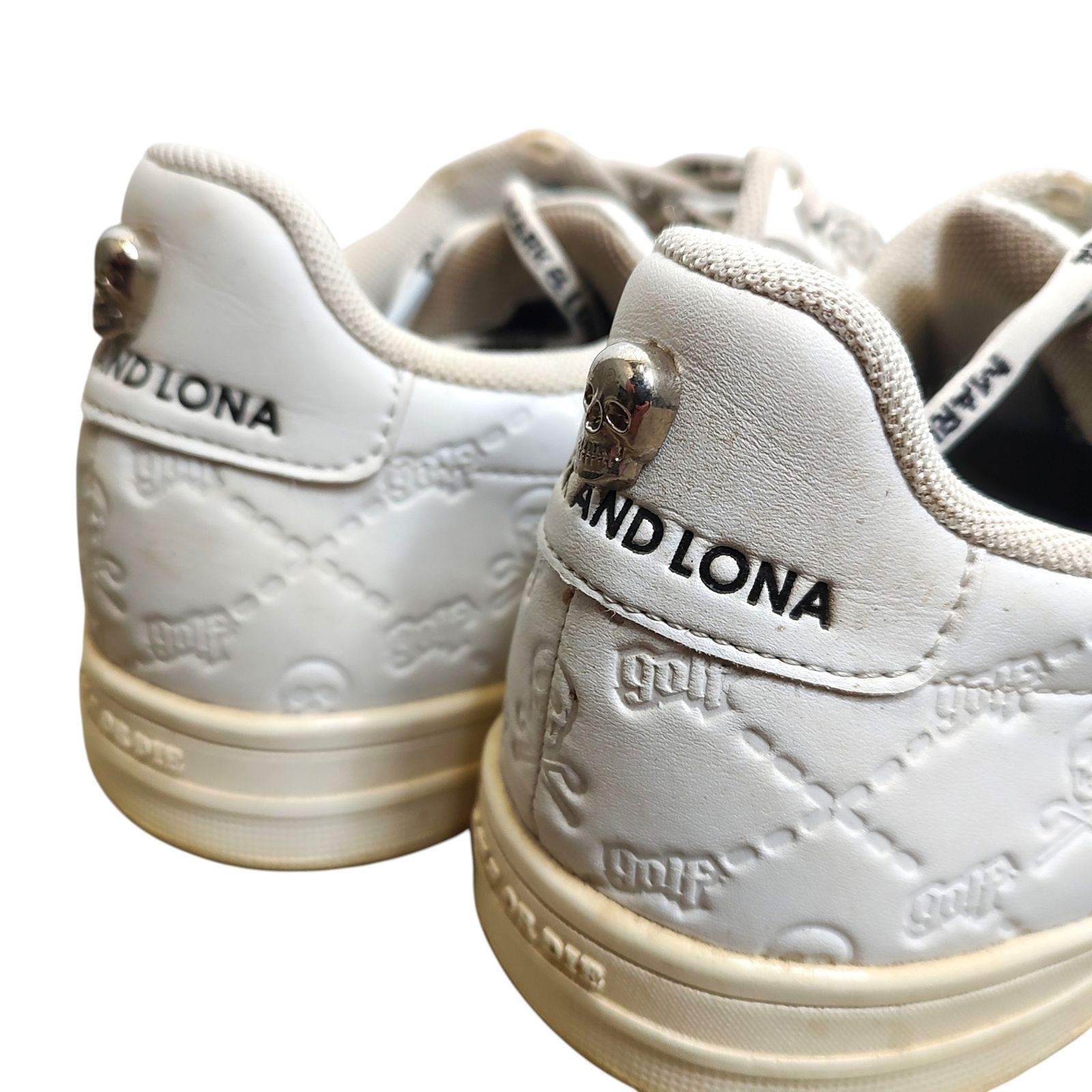 MARK&LONA マークアンドロナ ゴルフ Ruler Green Sneaker エンボス