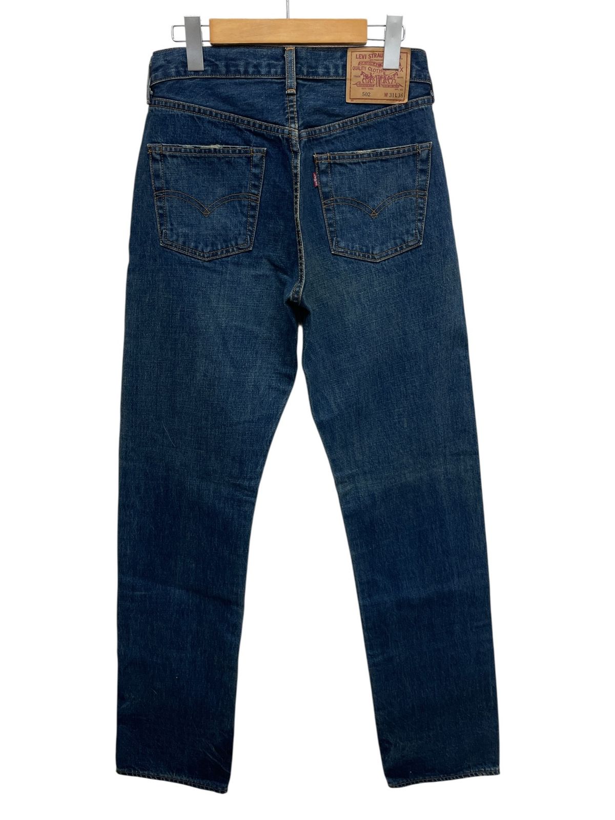 Levi's (リーバイス) 502-XX 日本製 デニムジーンズ パンツ ボトム 赤