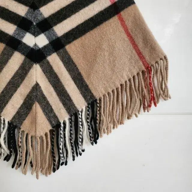 (1-2歳) バーバリーキッズ ウール カシミア ケープ