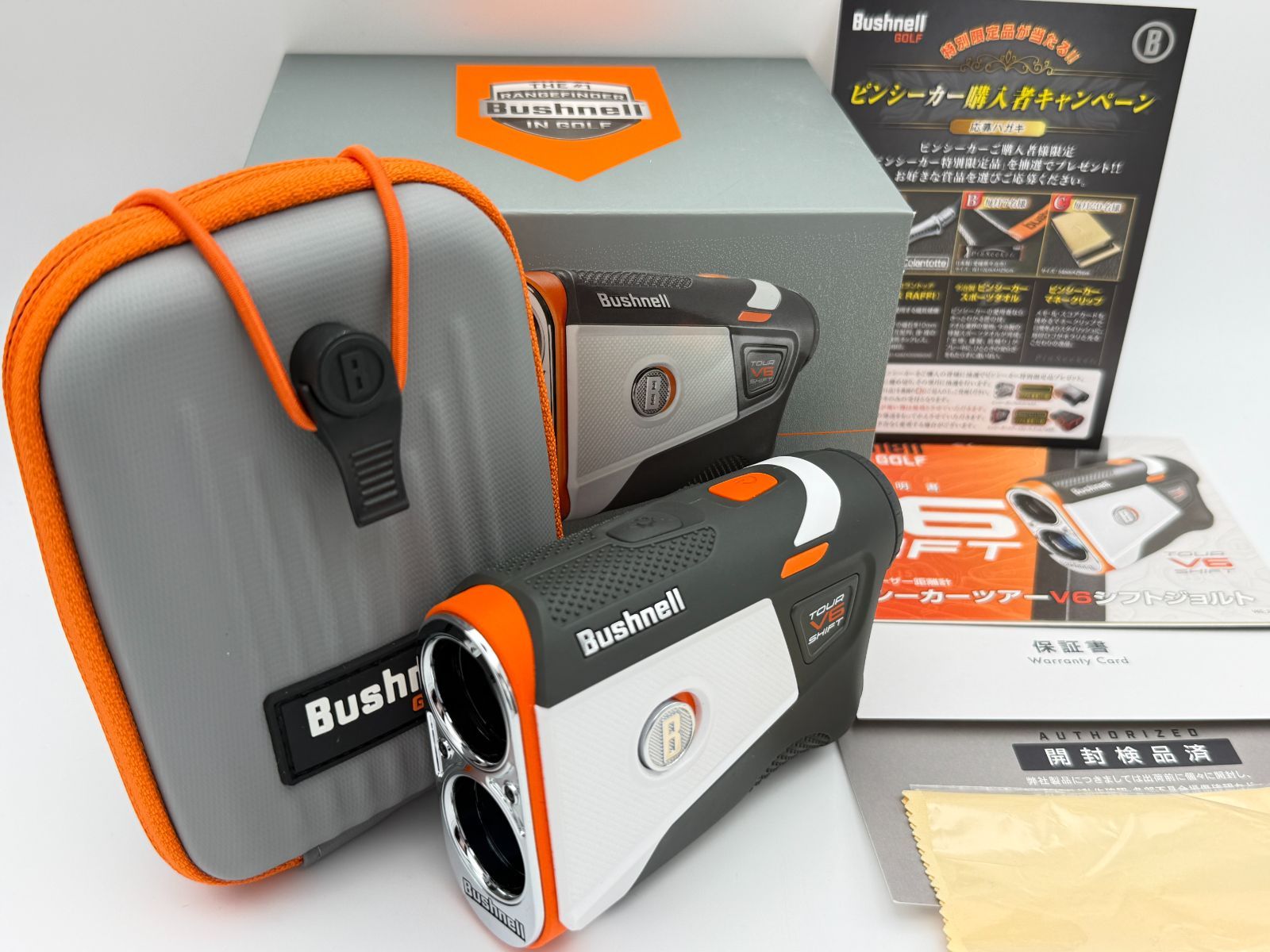 Bushnell ゴルフ用距離計 Tour V6 Shift 美品 Bushnell TOUR V6 ツアー 