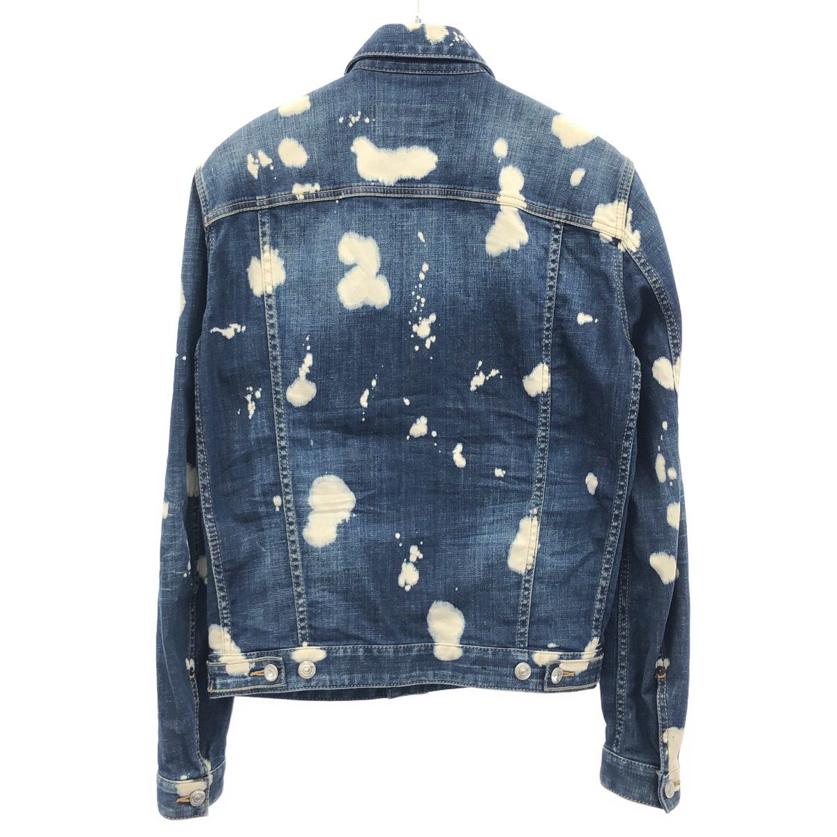 DSQUARED2 ディースクエアード 21AW Jean Jacket ブリーチジップ