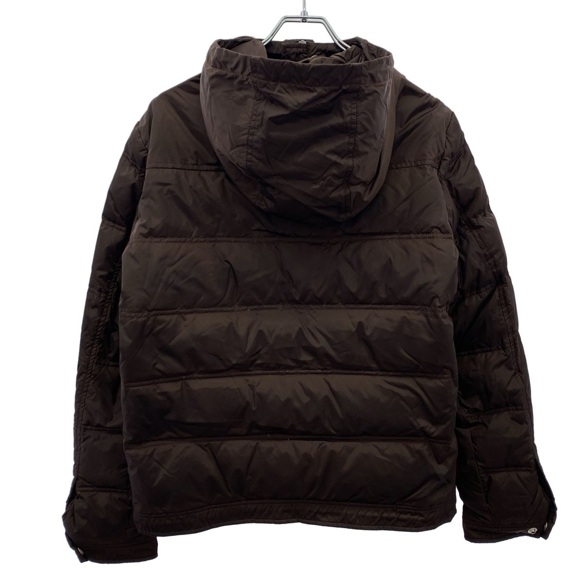GUCCI グッチ 10AW フーデッドダウンジャケット 245744 Z9687 ブラウン 
