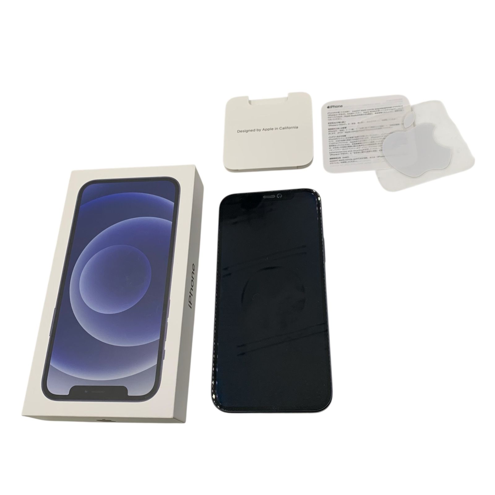 Apple iPhone12 64GB ブラック SIMフリー バッテリー82％ ネットワーク 