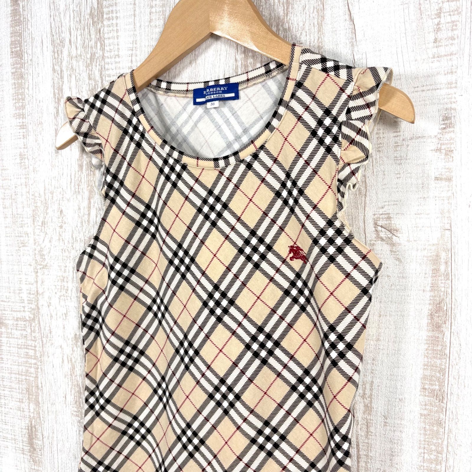 美品 BURBERRY BLUE LABEL バーバリーブルーレーベル 定番カラー