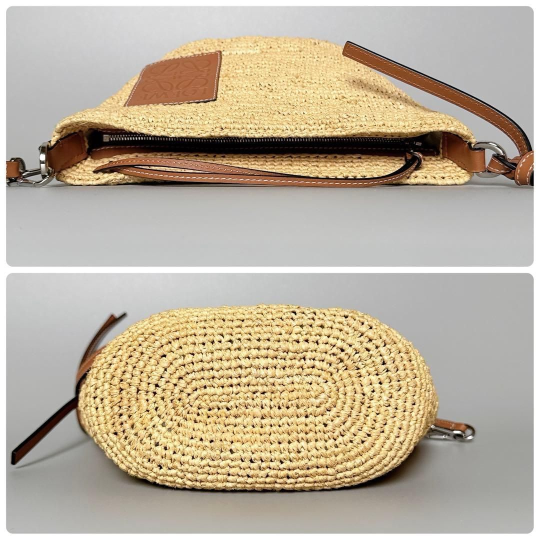 LOEWE / スリット ポシェットバッグ ショルダーバッグ かごバッグ