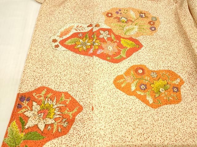 平和屋2□訪問着 刺繍 枝花文 金彩 逸品 DAAD8297cm 平和屋 : 訪問