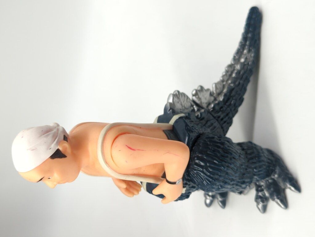 M1号 世紀の大怪獣東宝怪獣シリーズ 中島春雄ゴジラ/イリサワ限定/紺