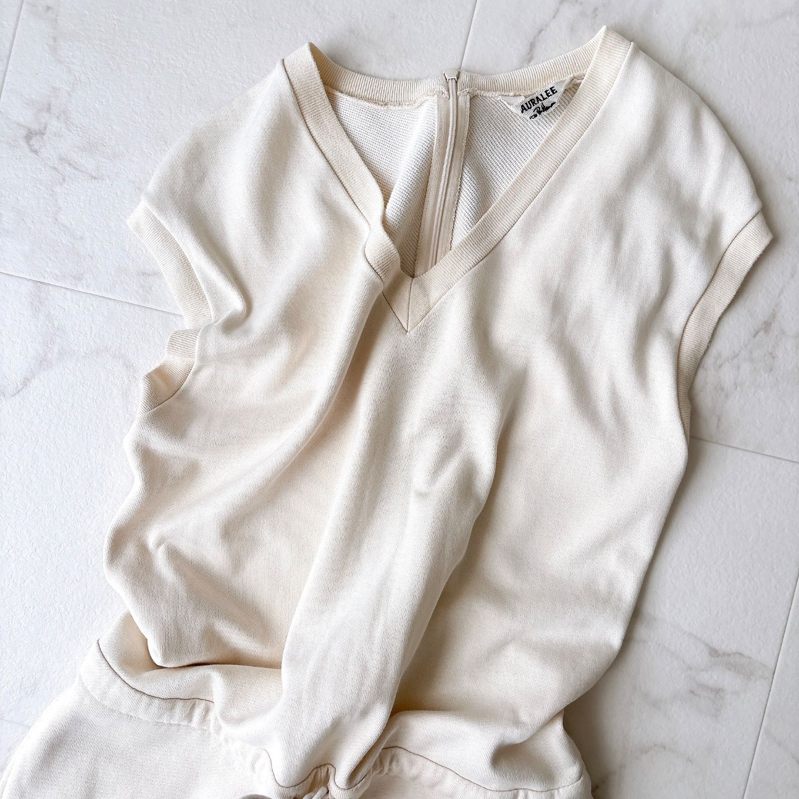 cnr0047* 美品 AURALEE × Ron Herman ソフトコットン オールインワン 1 