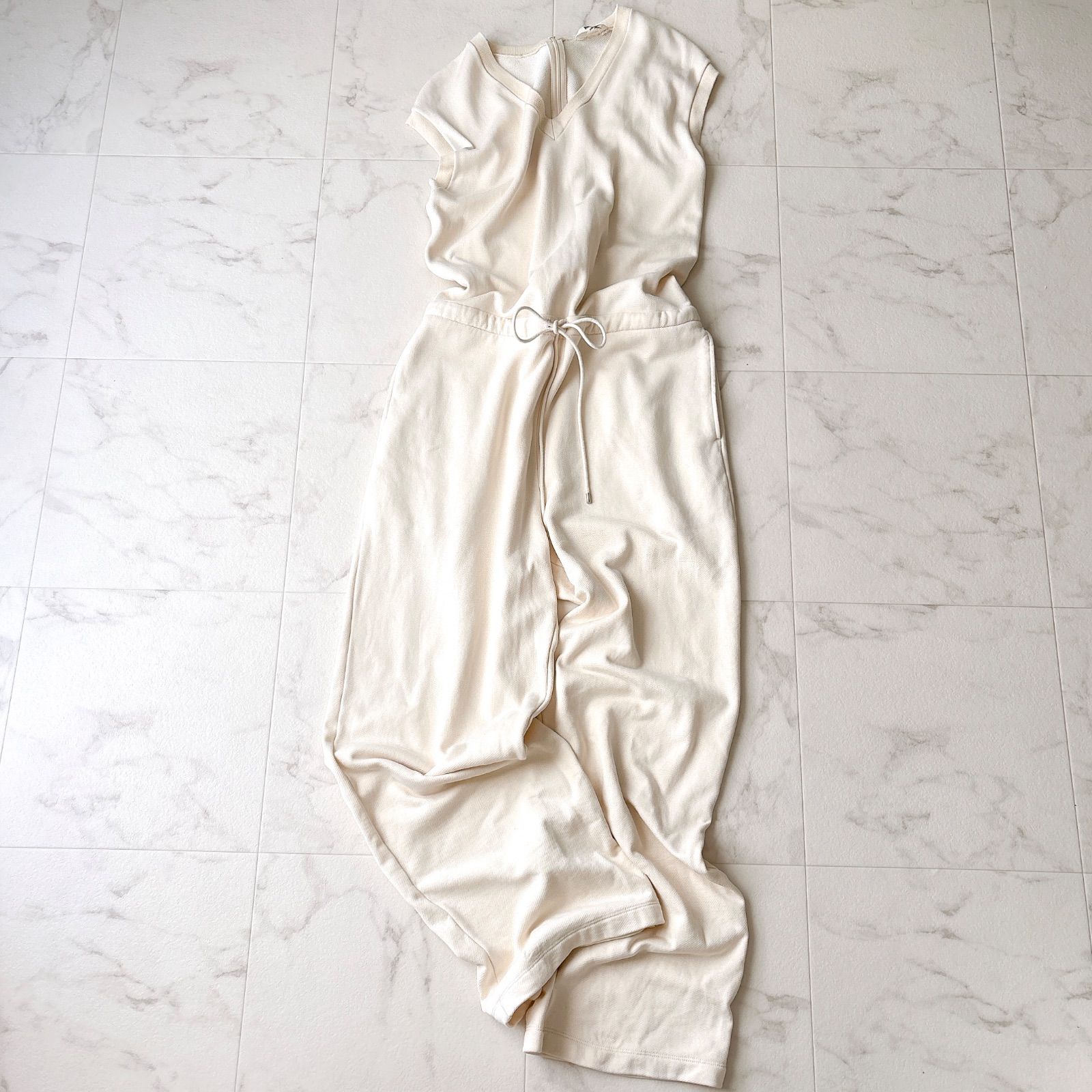 cnr0047* 美品 AURALEE × Ron Herman ソフトコットン オールインワン 1