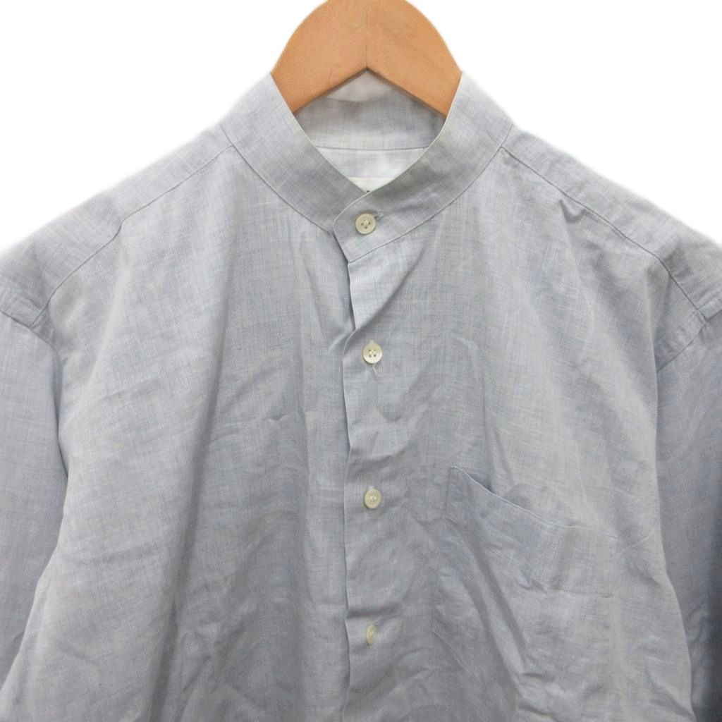 アイムプロダクト im product イッセイミヤケ ノーカラーシャツ 長袖