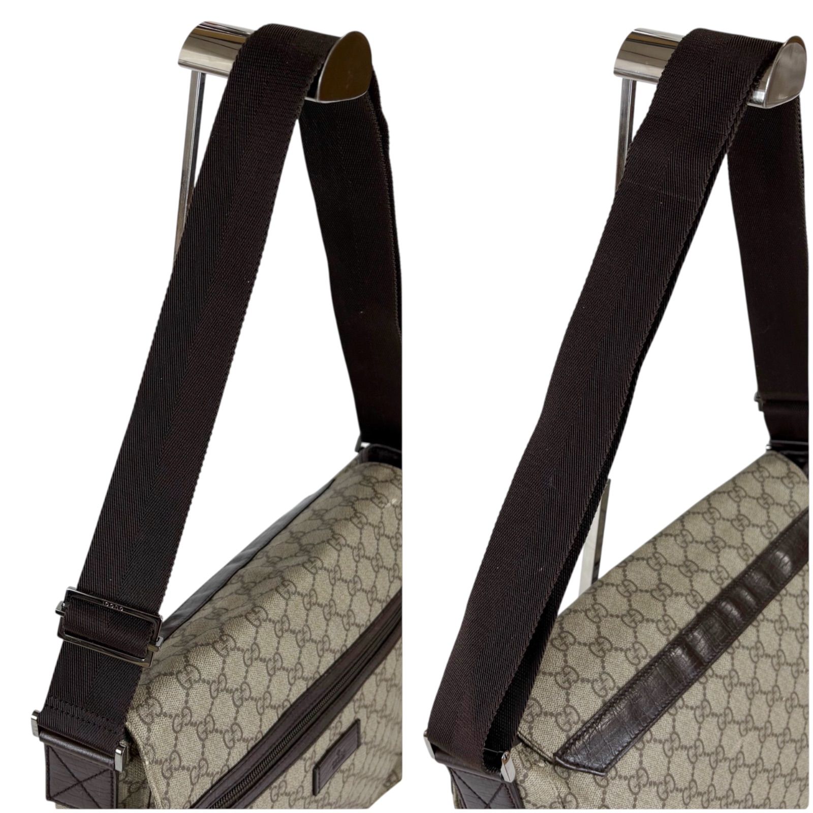 グッチ GUCCI GGスプリーム クロスボディバッグ メッセンジャーバッグ