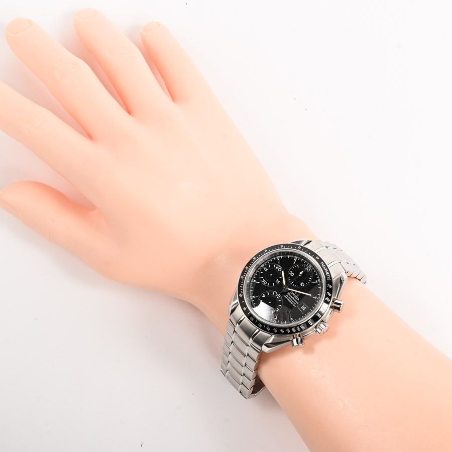  OMEGA オメガ 腕時計 スピードマスター デイト 3210-50 羽織り 自動巻き時計 腕時計(アナログ)