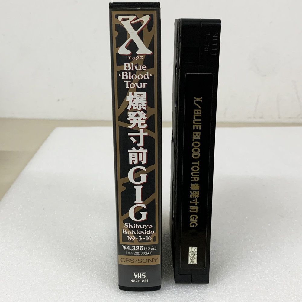 X JAPAN 1989年3月16日 渋谷公会堂 ライブ映像 YOSHIKI TOSHI Blue