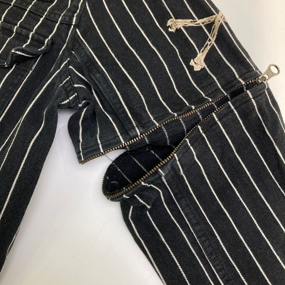 VANSON バンソン 2WAYオールインワン つなぎ ヒッコリーストライプ