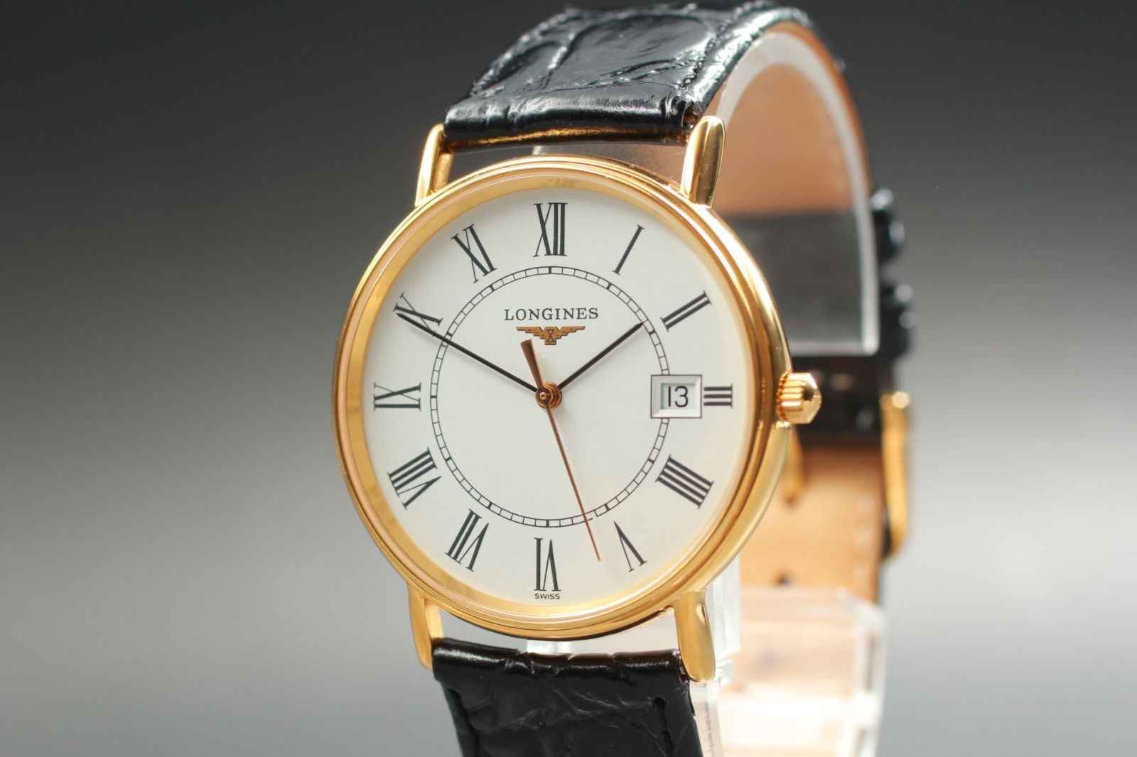 LONGINES ラ グラン クラシック L4.720.2 ローマ文字盤 メンズ 