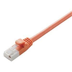RoHS CAT5E 爪折れ防止 LANケーブル 10m／オレンジ