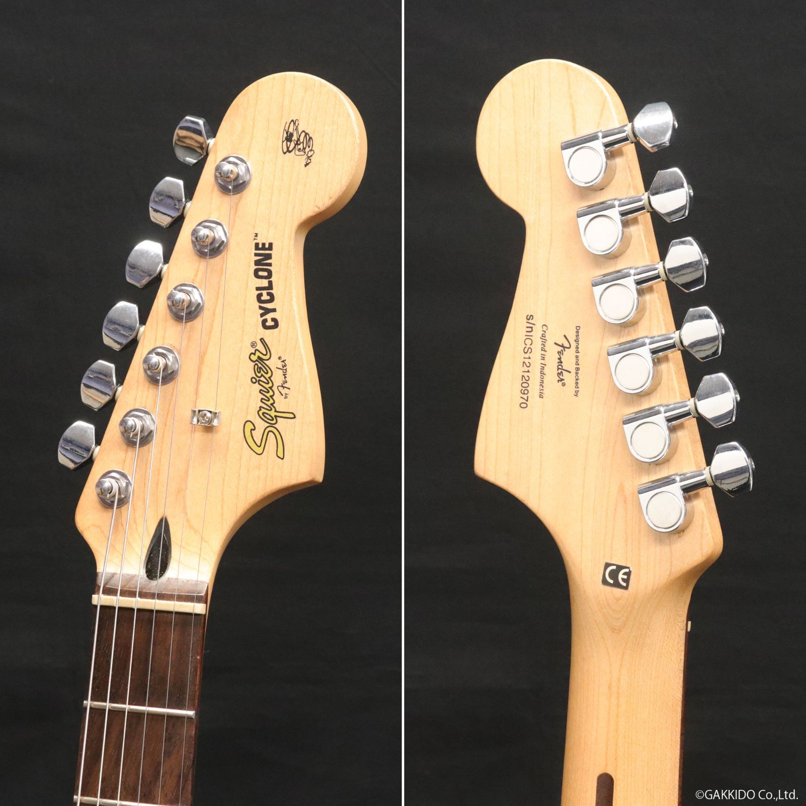 中古】 Squier FSR Cyclone 3-Color Sunburst - メルカリ
